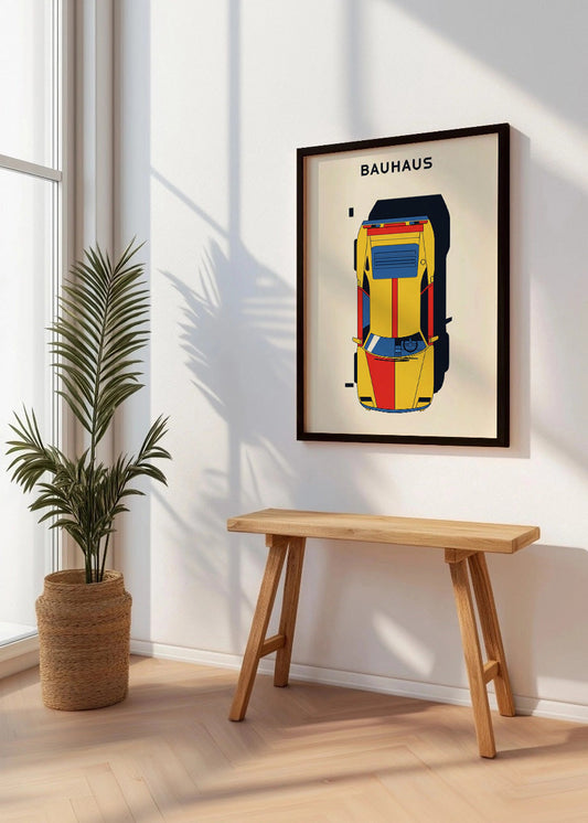 Cuadro Coche Baugaus