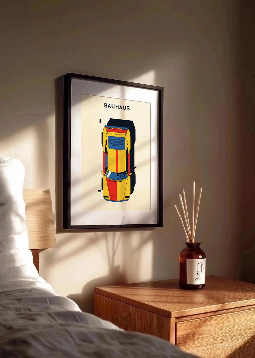 Cuadro Coche Baugaus
