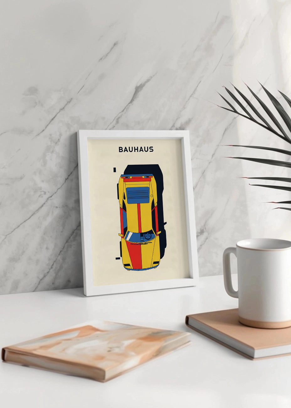 Cuadro Coche Baugaus