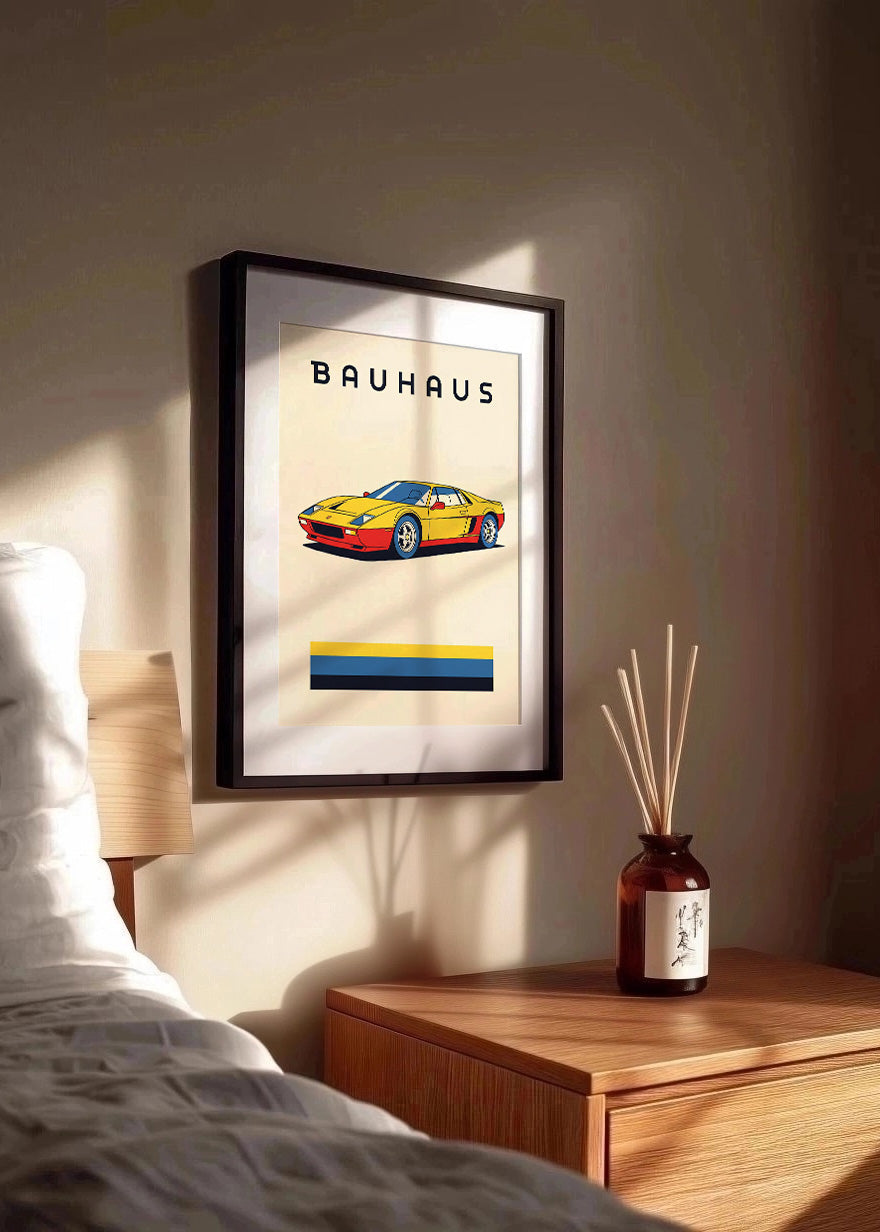 Cuadro Coche deportivo Bauhaus