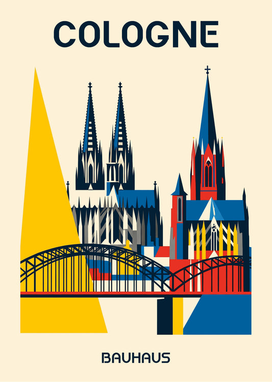 Cuadro Cologne Poster Bauhaus