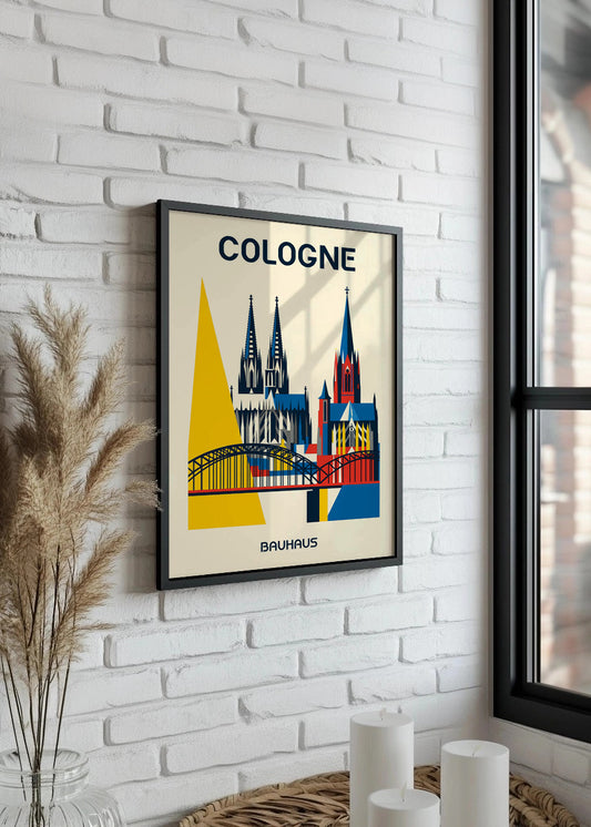 Cuadro Cologne Poster Bauhaus
