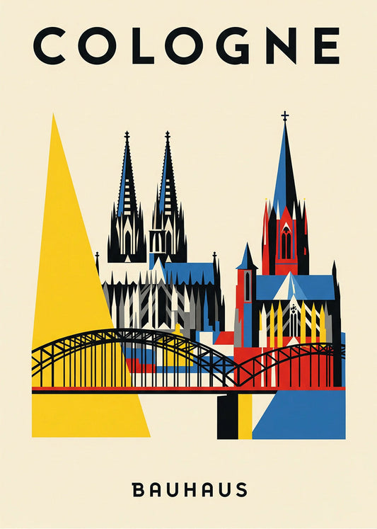 Cuadro Cologne Poster Bauhaus