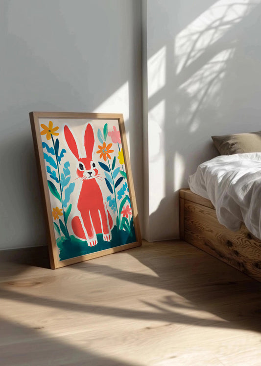 Cuadro ​Conejo Matisse