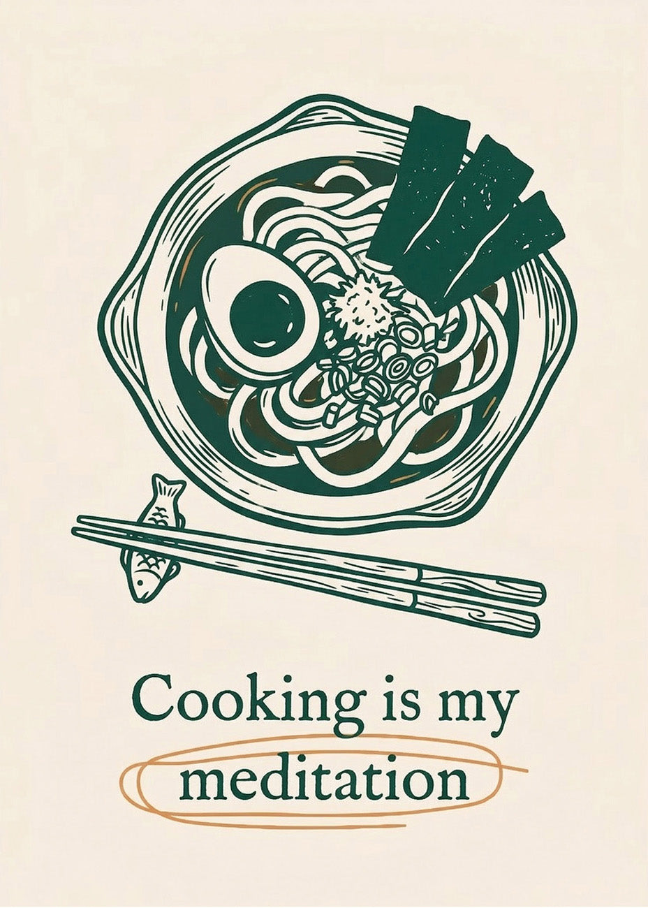 Cuadro Cooking is my medication - Decoración de cocina