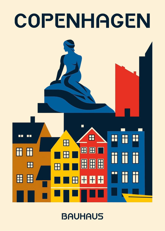 Cuadro Copenhagen Poster Bauhaus