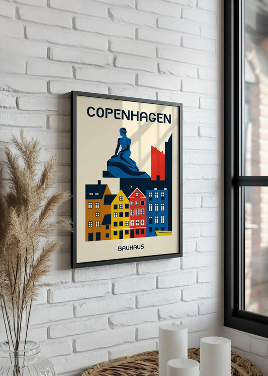 Cuadro Copenhagen Poster Bauhaus