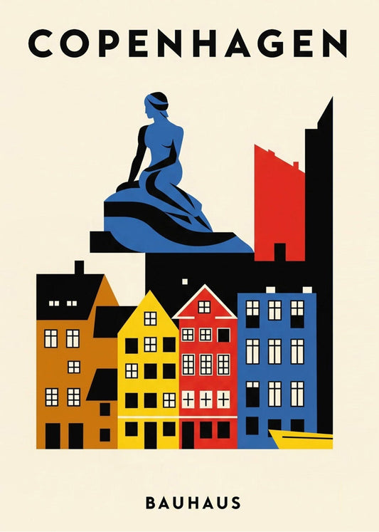 Cuadro Copenhagen Poster Bauhaus
