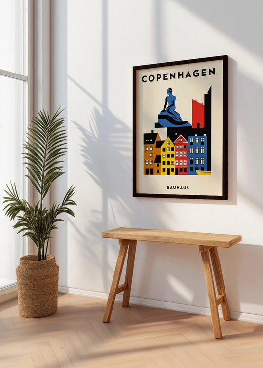 Cuadro Copenhagen Poster Bauhaus