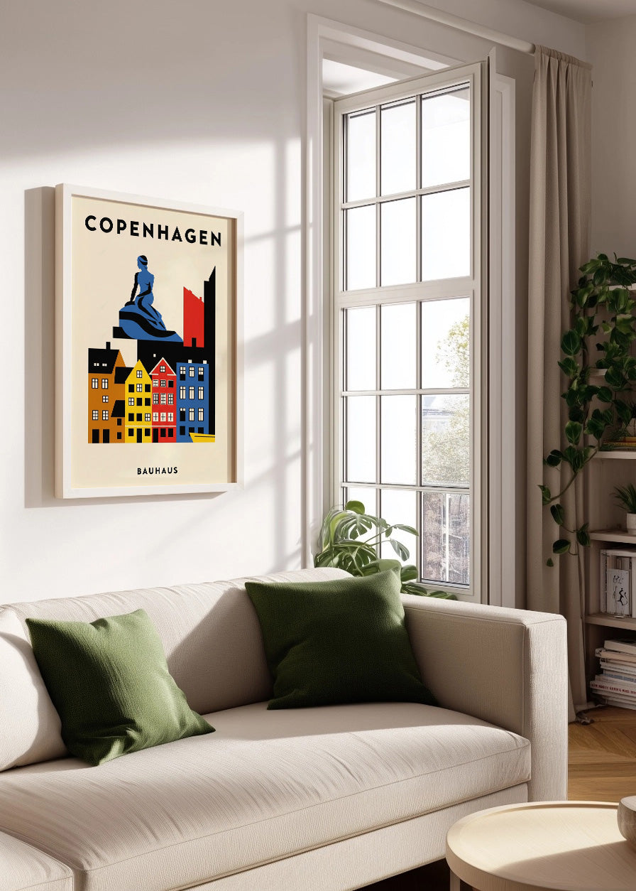 Cuadro Copenhagen Poster Bauhaus