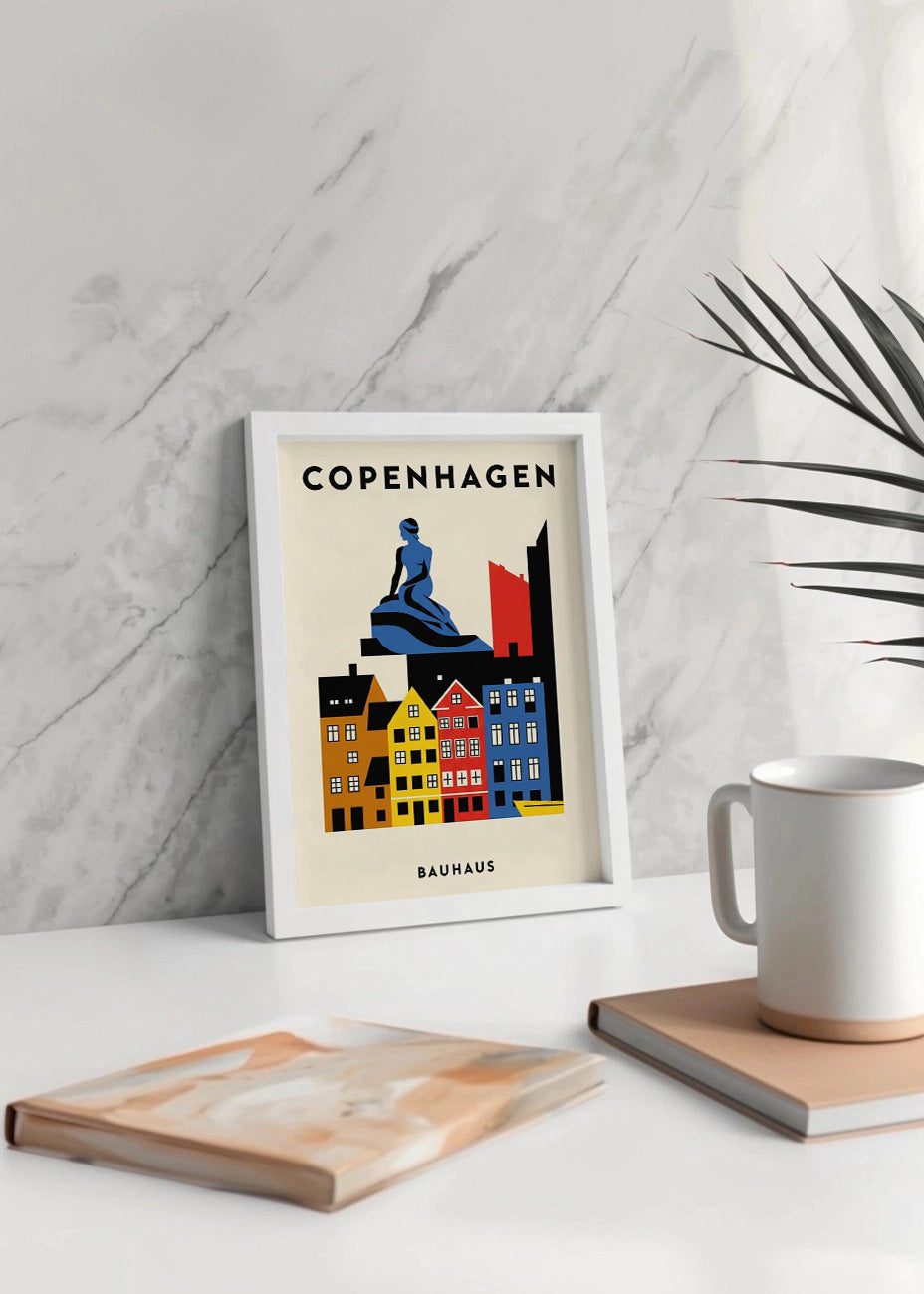 Cuadro Copenhagen Poster Bauhaus