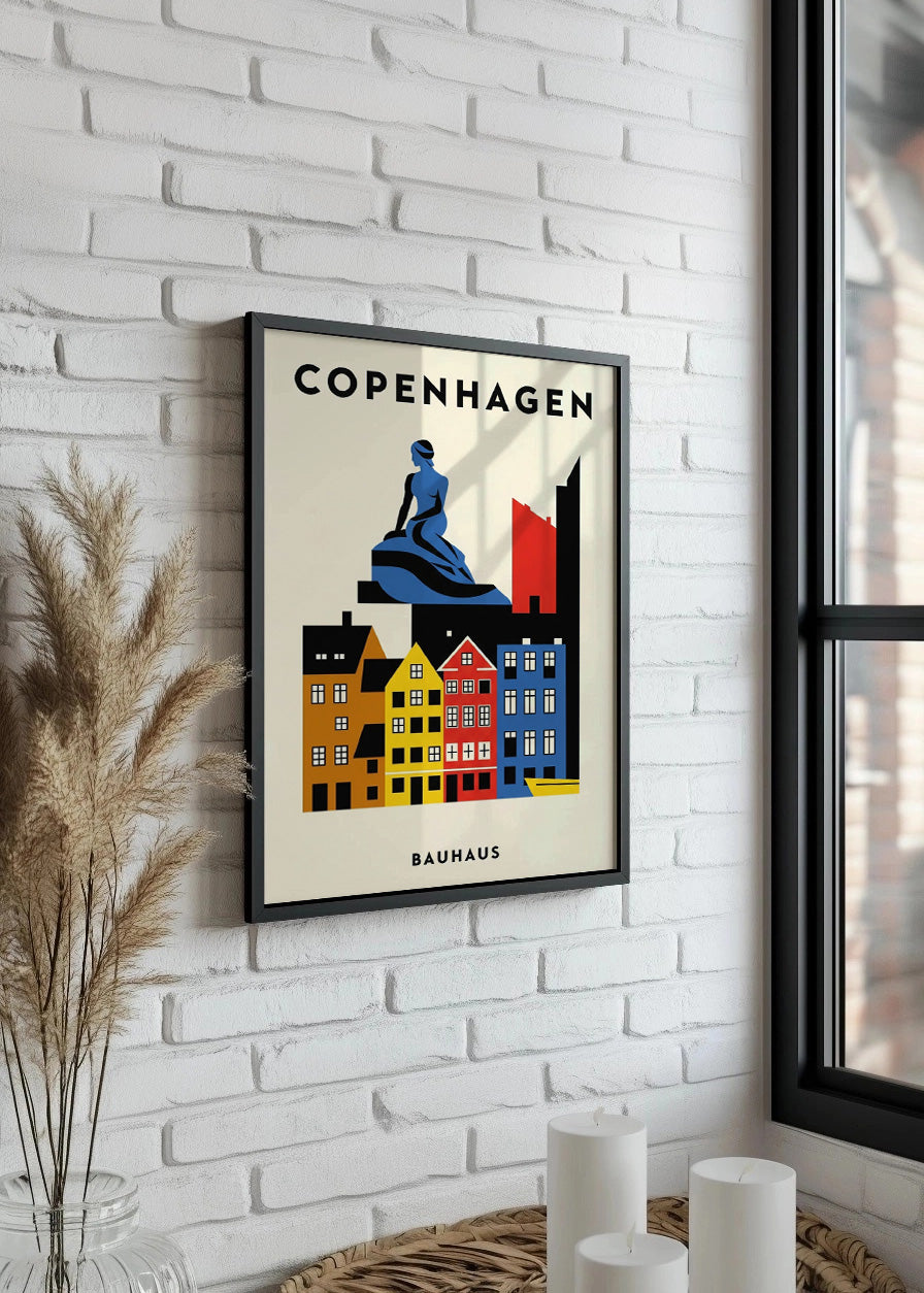 Cuadro Copenhagen Poster Bauhaus