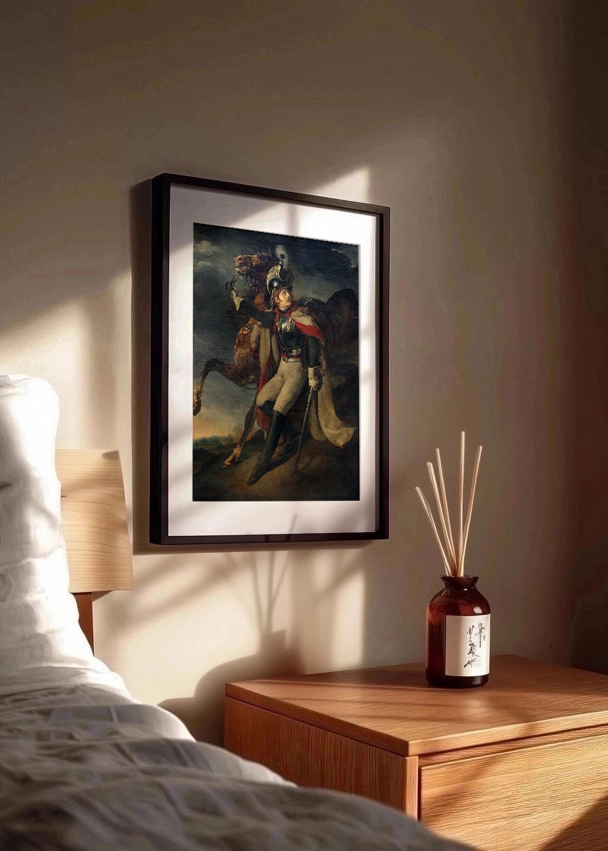 Cuadro ​Coracero herido (Theodore Gericault)