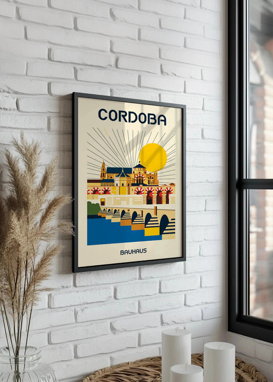 Cuadro Cordoba Poster Bauhaus