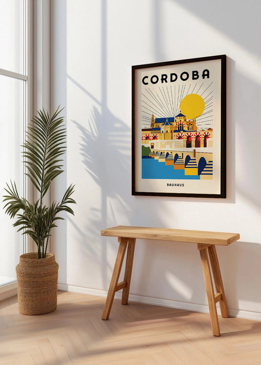 Cuadro Cordoba Poster Bauhaus