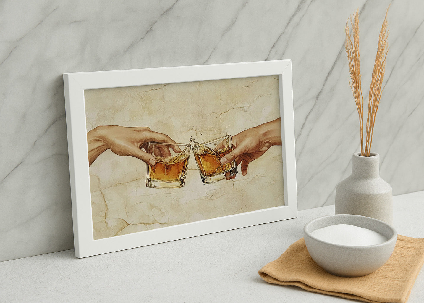 Cuadro Creación de Adán Brindis aa