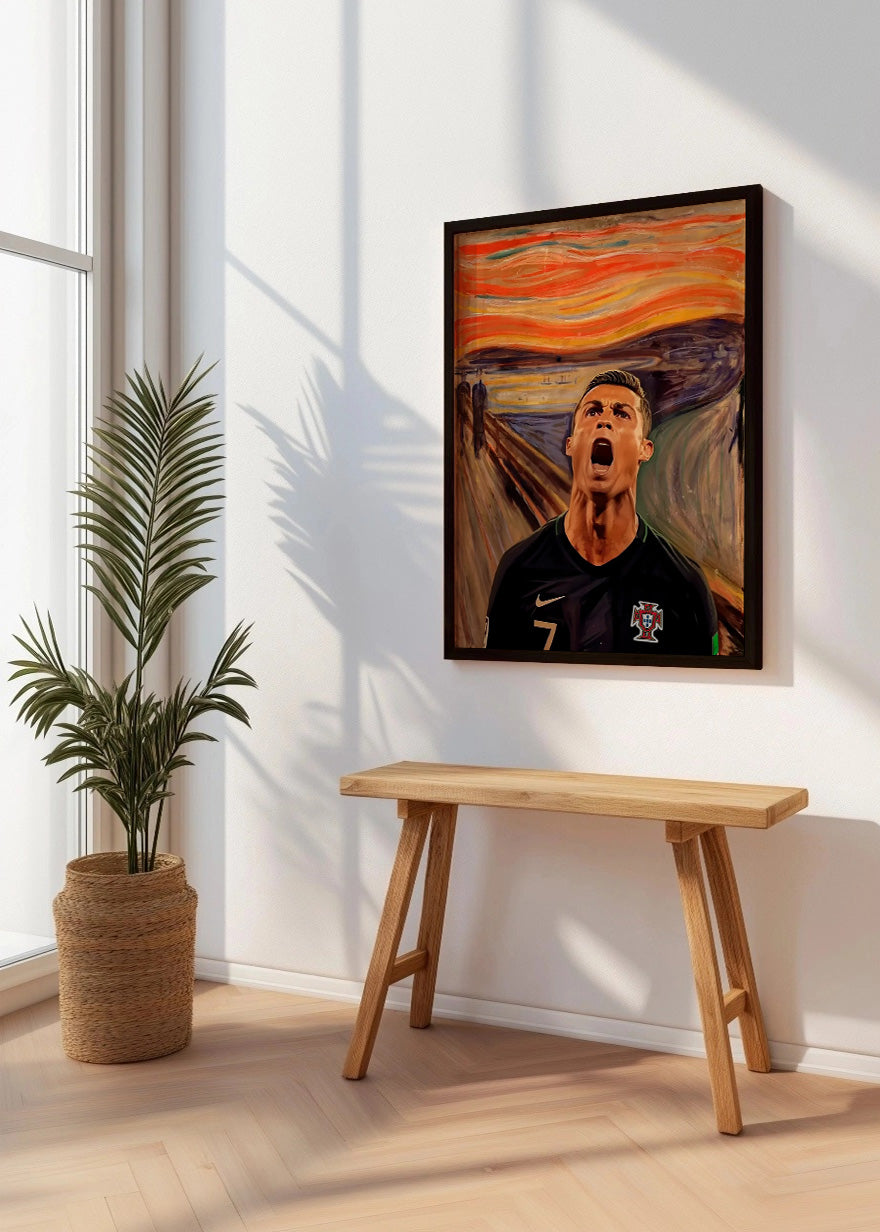 Cuadro ​Cristiano Ronaldo en El Grito