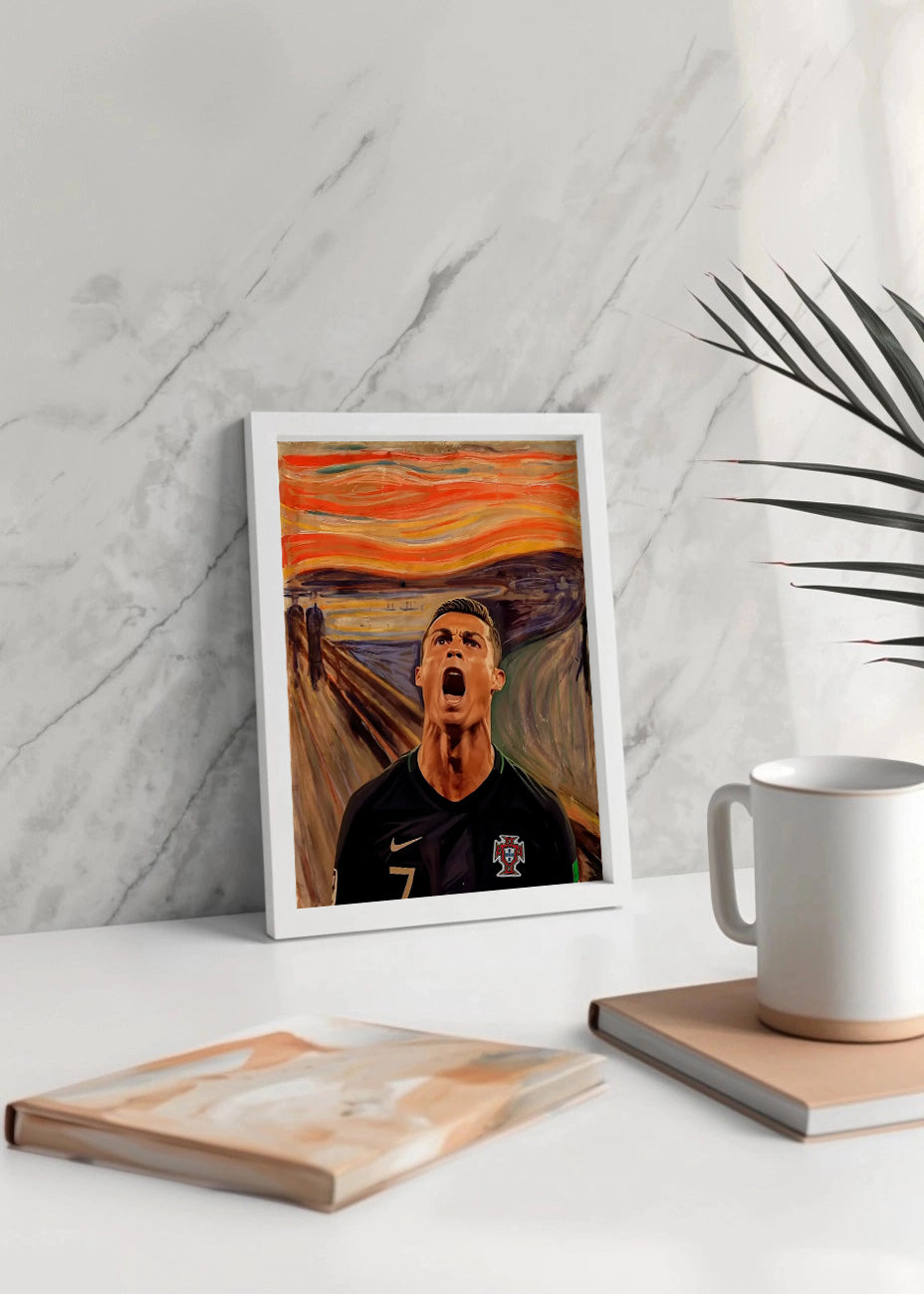 Cuadro ​Cristiano Ronaldo en El Grito