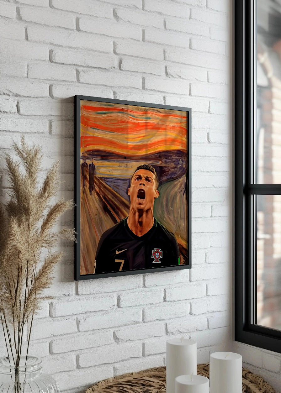 Cuadro ​Cristiano Ronaldo en El Grito