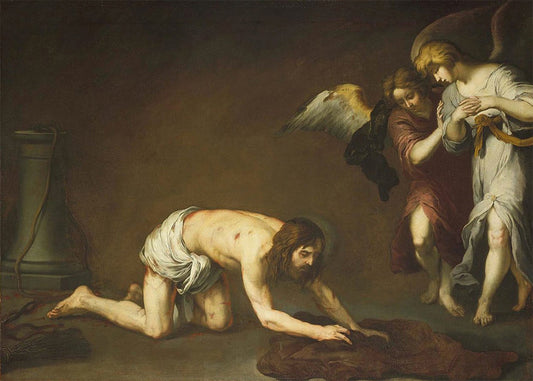 Cuadro Cristo después de la flagelación (Murillo)