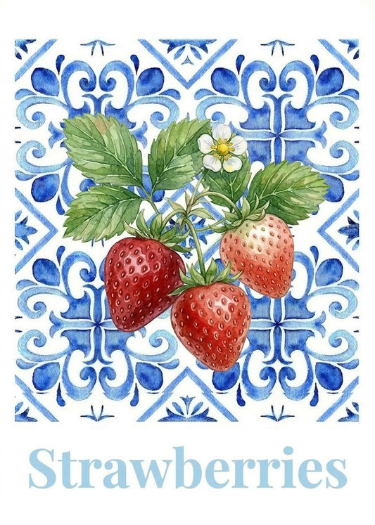 Cuadro Cuadro de cocina - Fresas