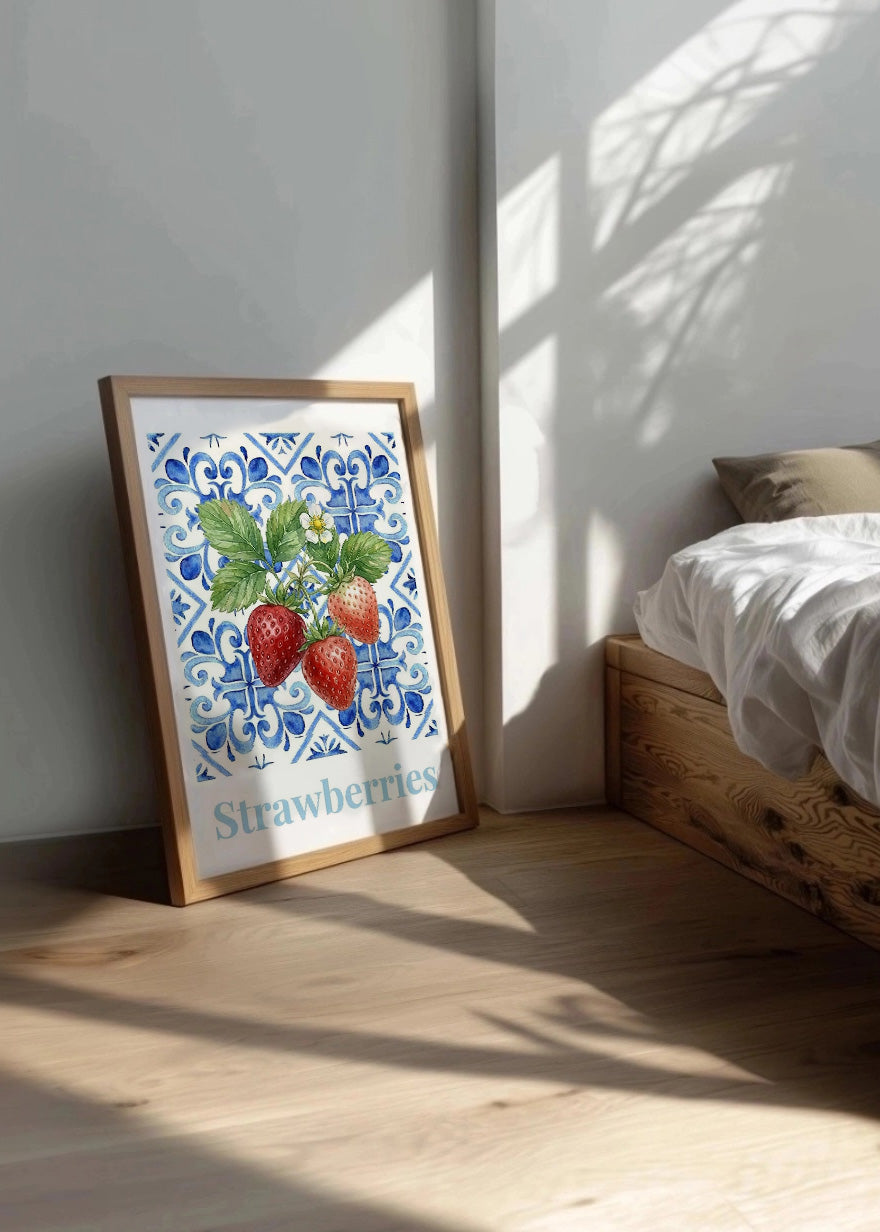 Cuadro Cuadro de cocina - Fresas