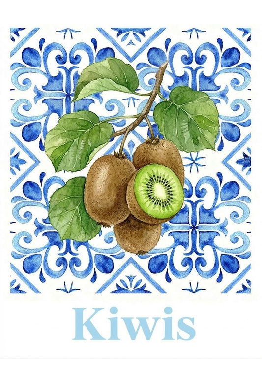Cuadro Cuadro de cocina - Kiwis