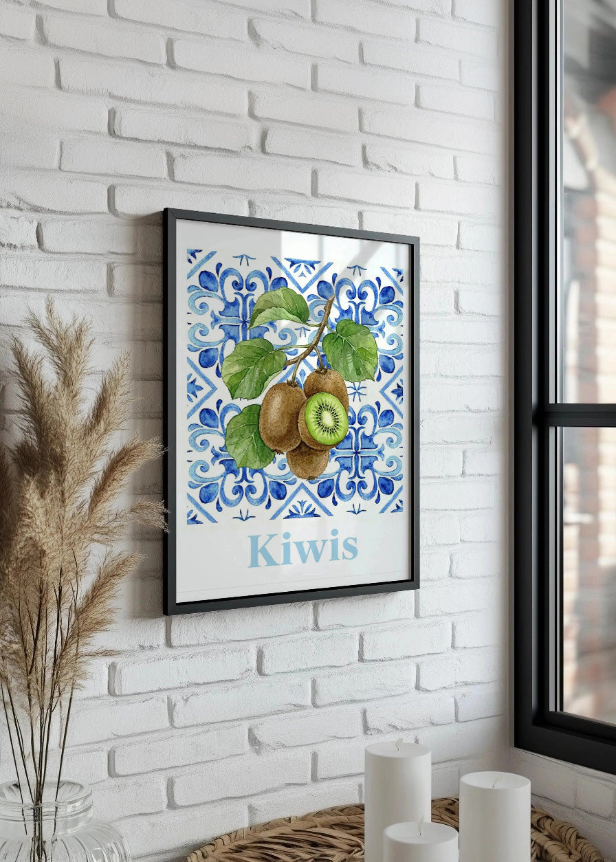 Cuadro Cuadro de cocina - Kiwis