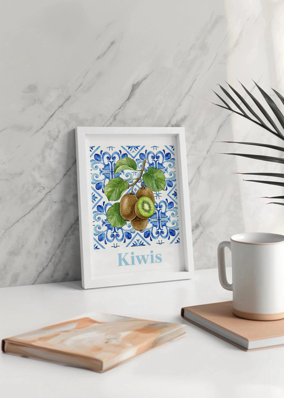 Cuadro Cuadro de cocina - Kiwis