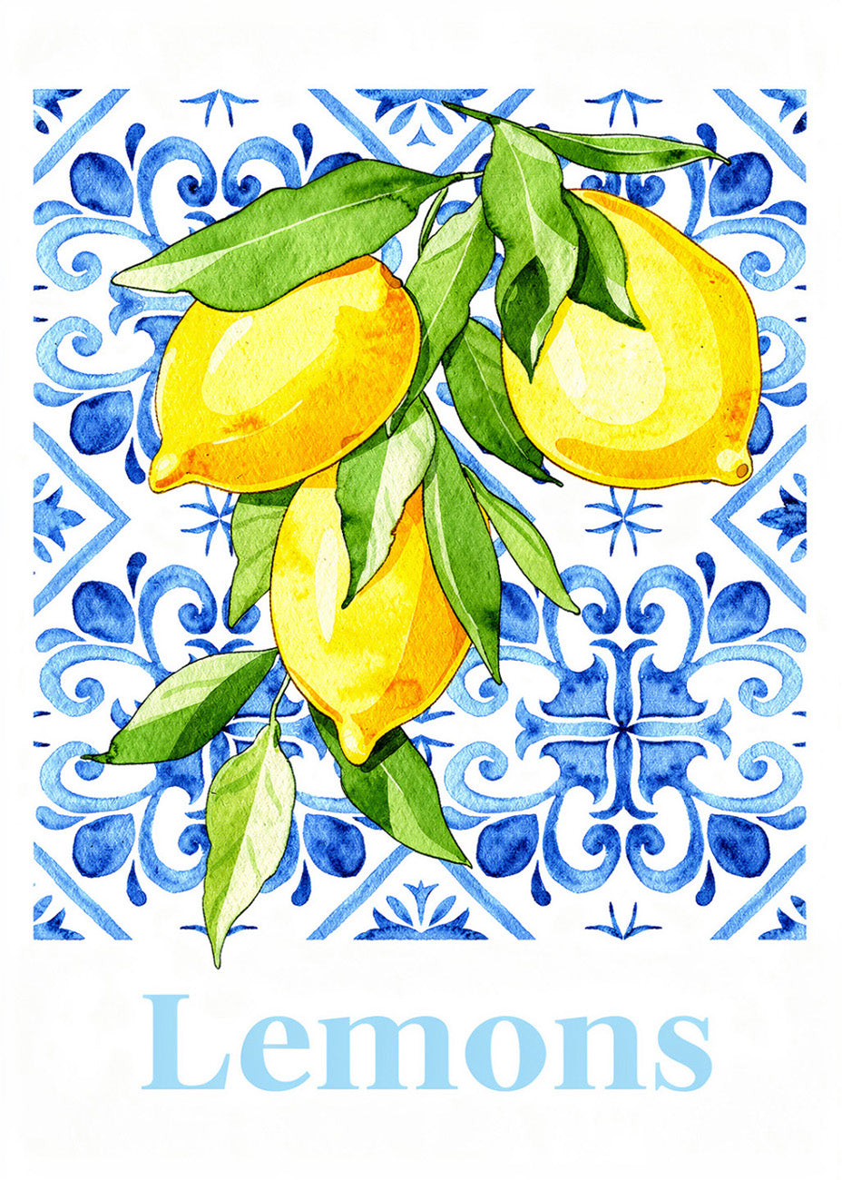 Cuadro Cuadro de cocina - Limones