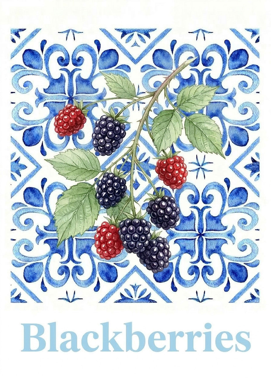 Cuadro Cuadro de cocina - Moras