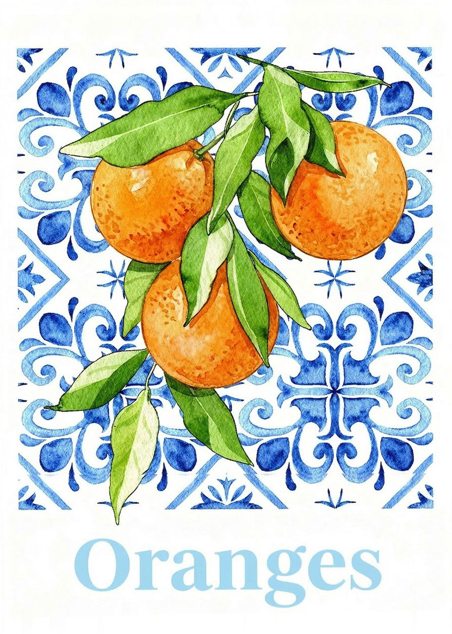 Cuadro Cuadro de cocina - Naranjas