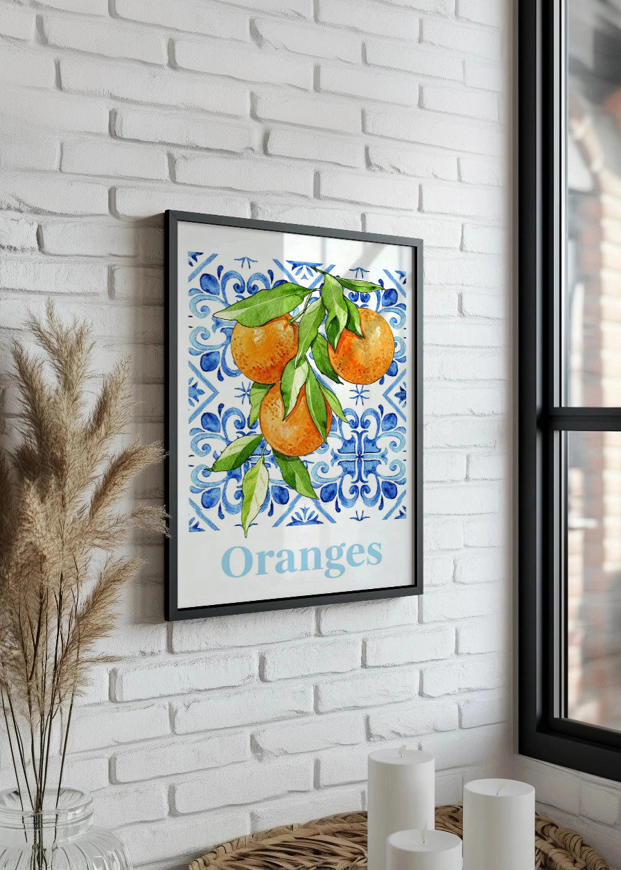Cuadro Cuadro de cocina - Naranjas