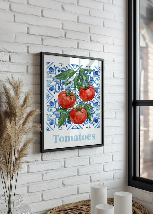 Cuadro Cuadro de cocina - Tomates