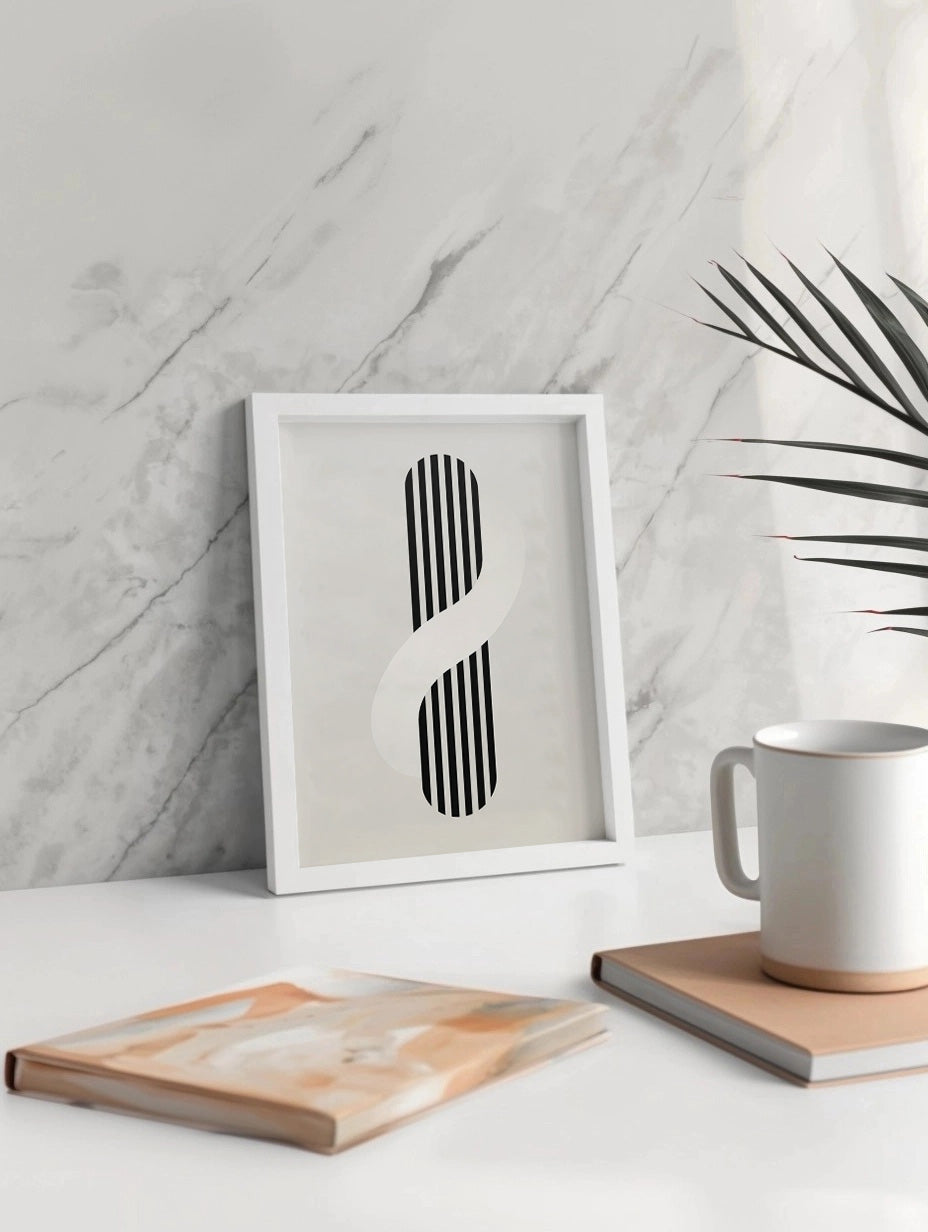 Cuadro de ​Espiral digital - Fine Artic