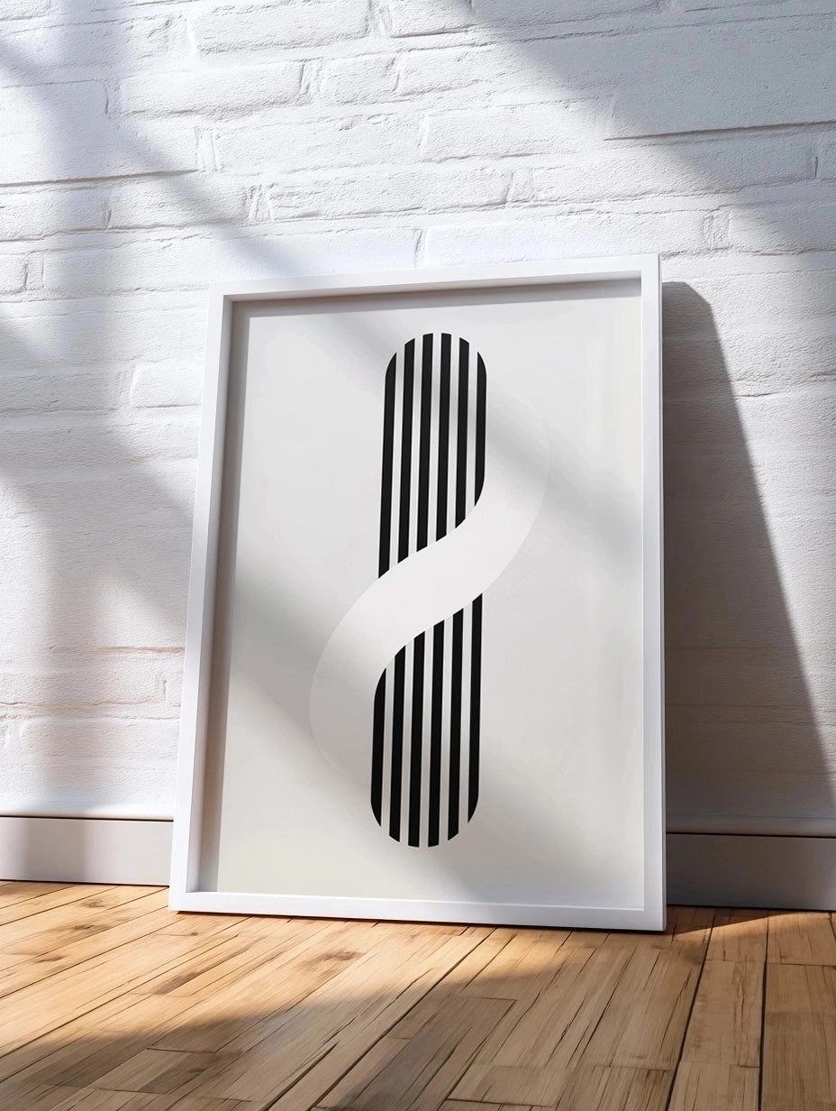 Cuadro de ​Espiral digital - Fine Artic
