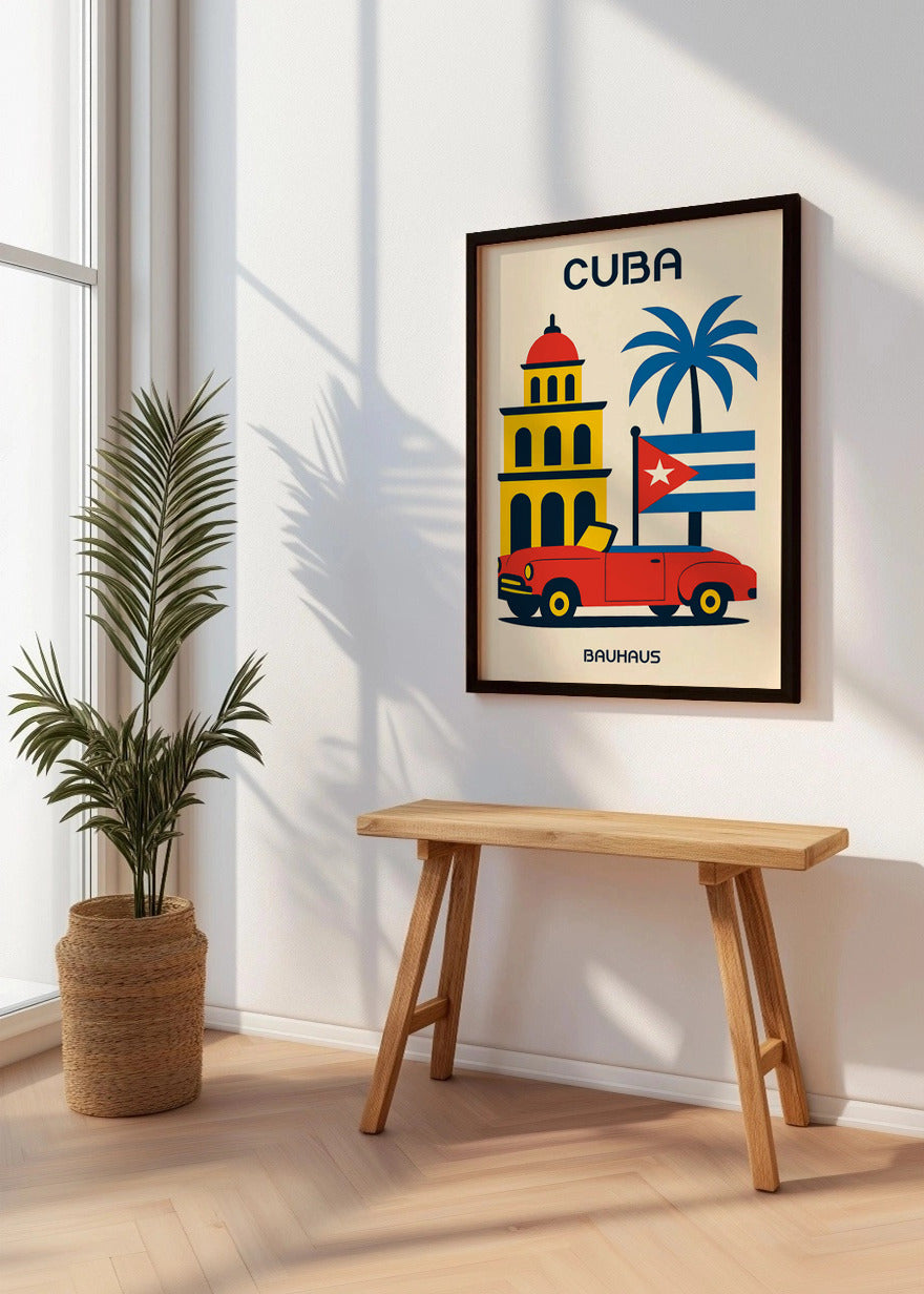 Cuadro Cuba Poster Bauhaus