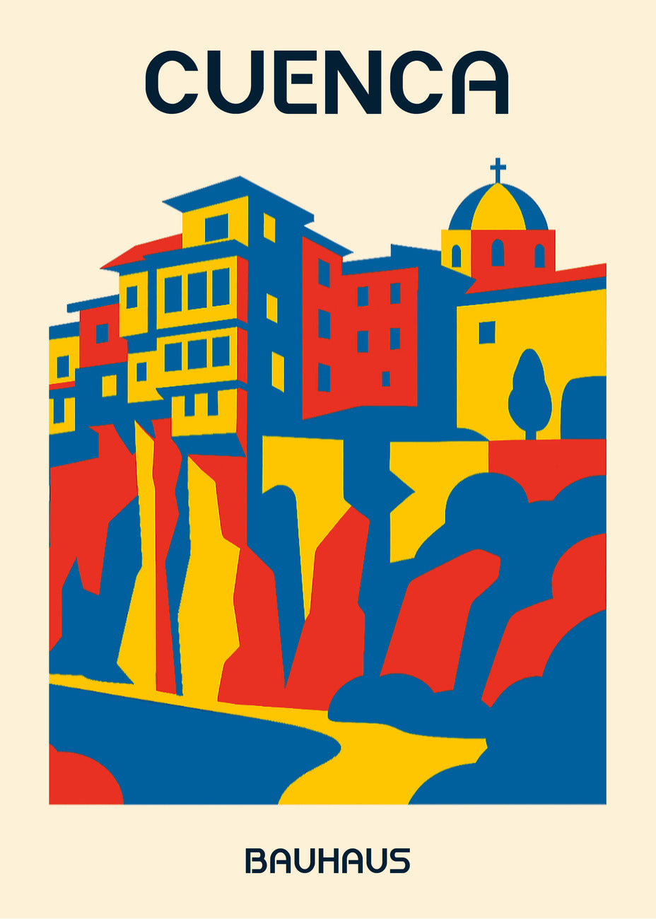 Cuadro Cuenca Poster Bauhaus