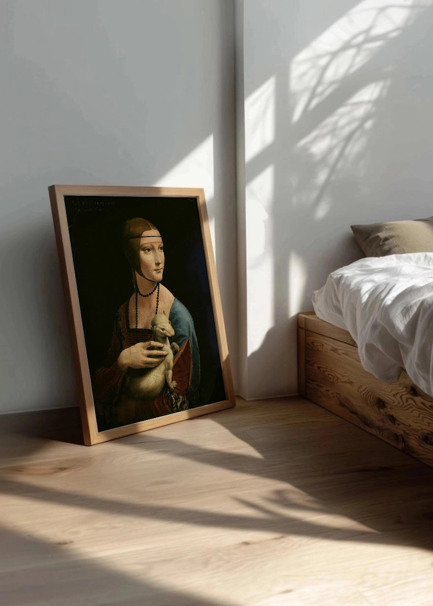 Cuadro ​Dama con armiño (Leonardo Da Vinci)