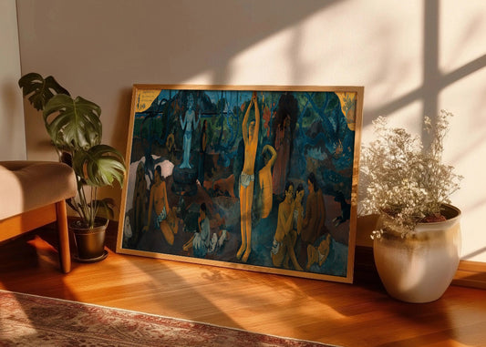 Cuadro ​De dónde venimos, Quiénes somos, A dónde vamos (Gauguin)