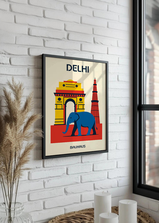 Cuadro Delhi Poster Bauhaus