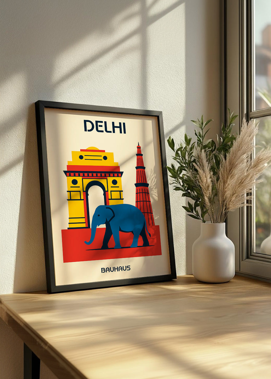 Cuadro Delhi Poster Bauhaus