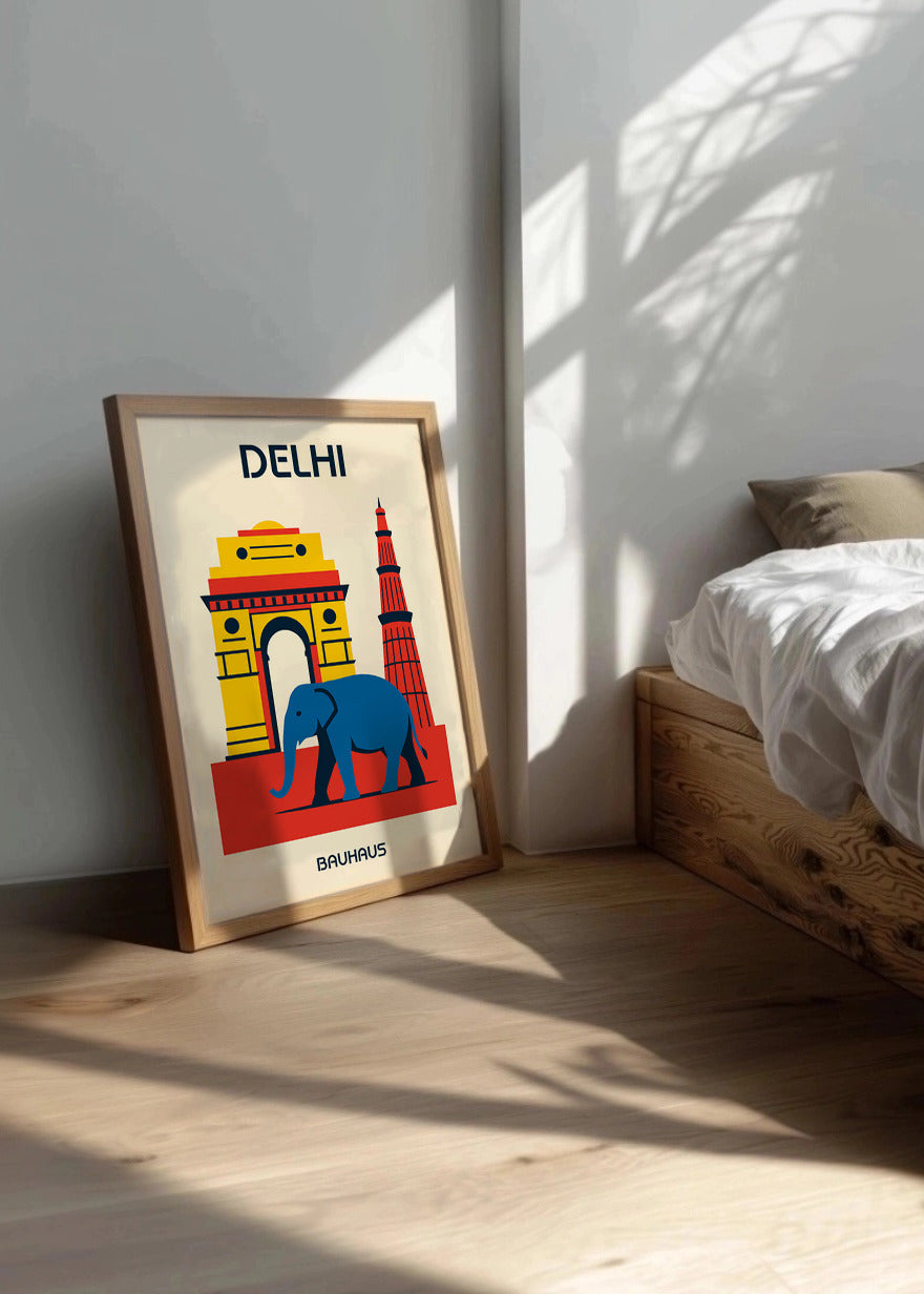 Cuadro Delhi Poster Bauhaus