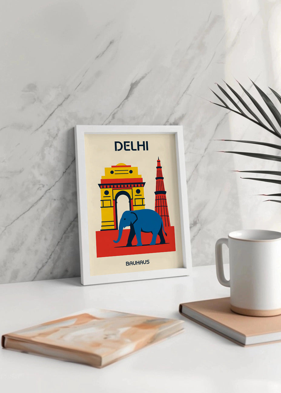 Cuadro Delhi Poster Bauhaus