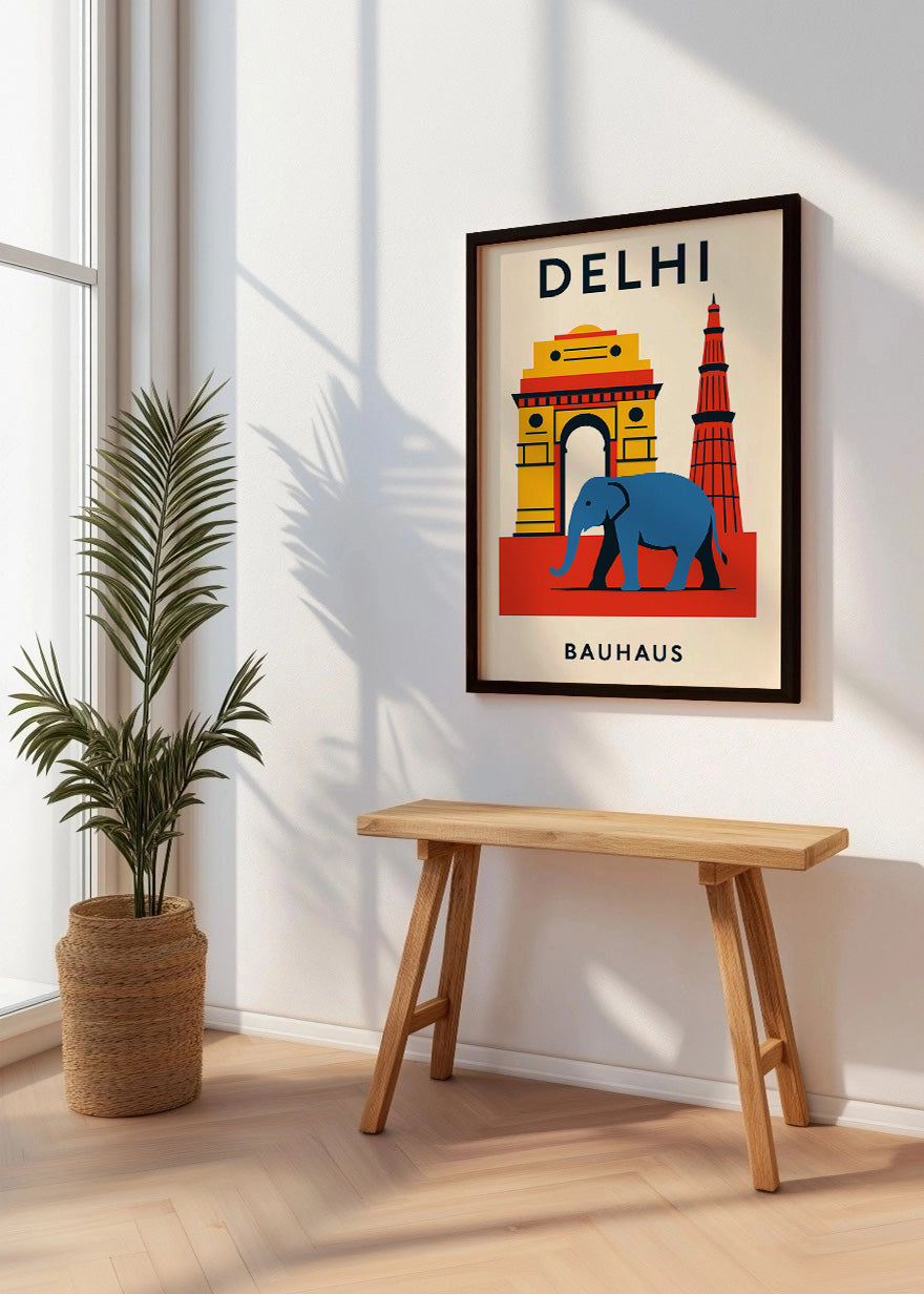 Cuadro Delhi Poster Bauhaus
