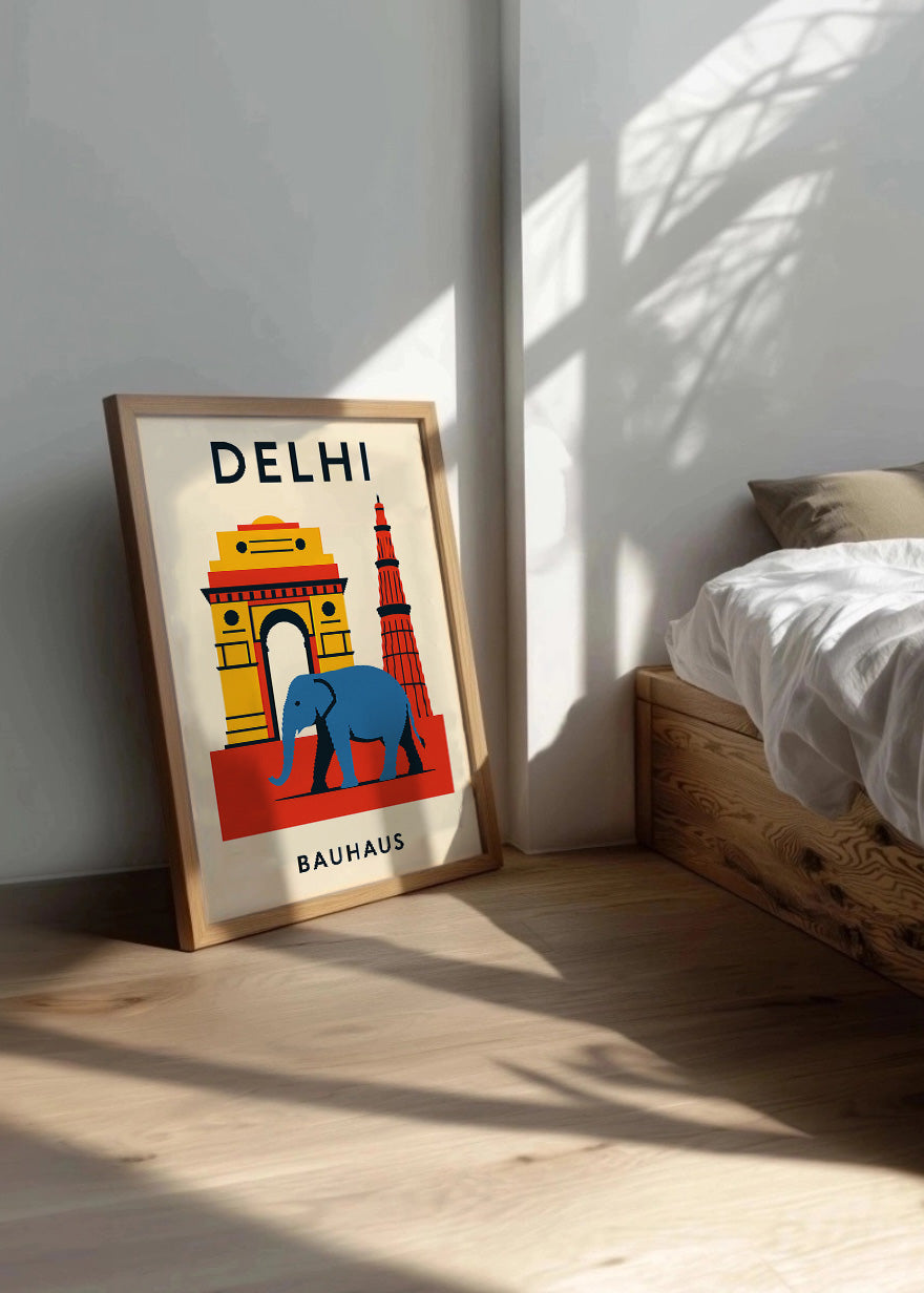 Cuadro Delhi Poster Bauhaus