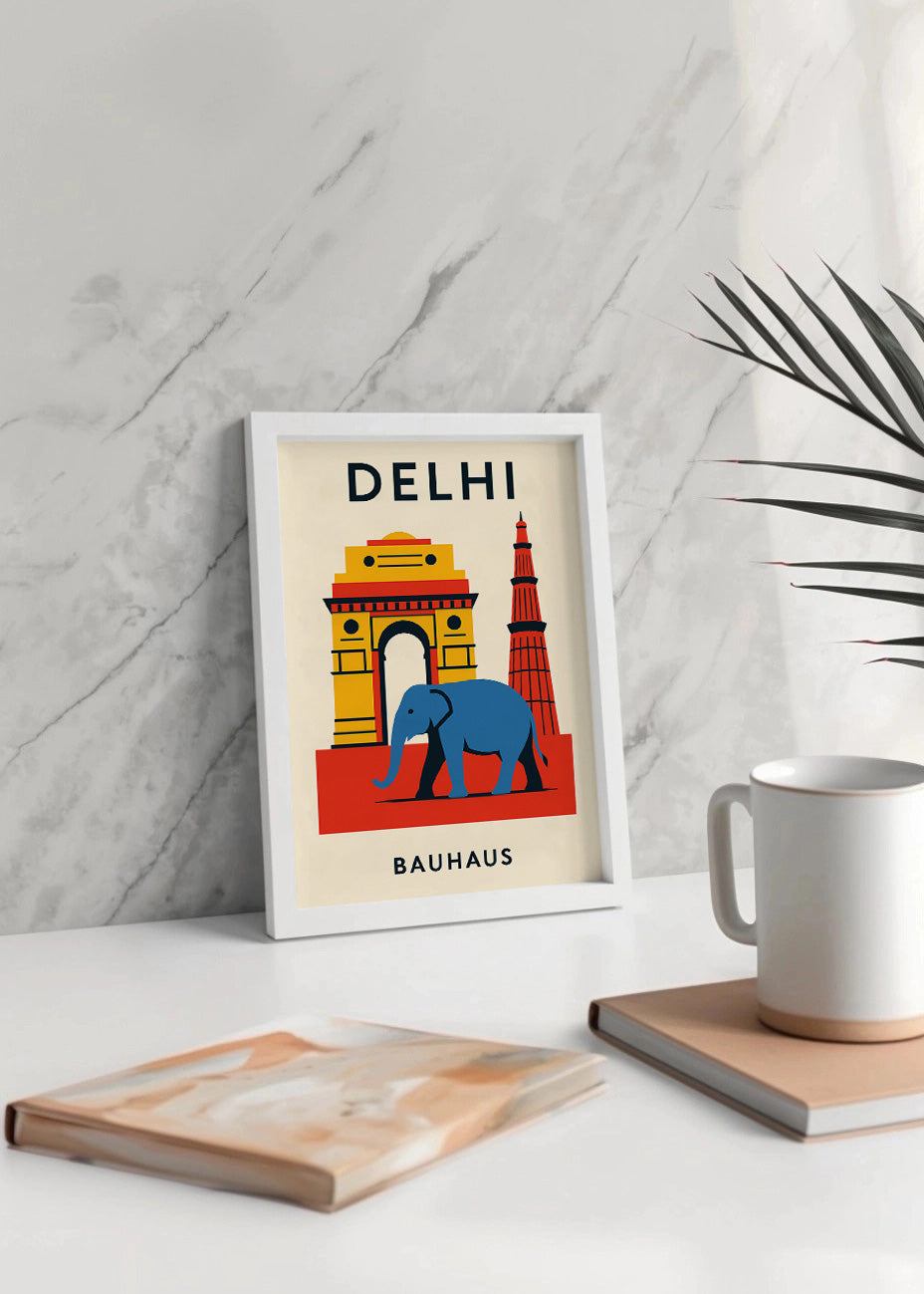 Cuadro Delhi Poster Bauhaus