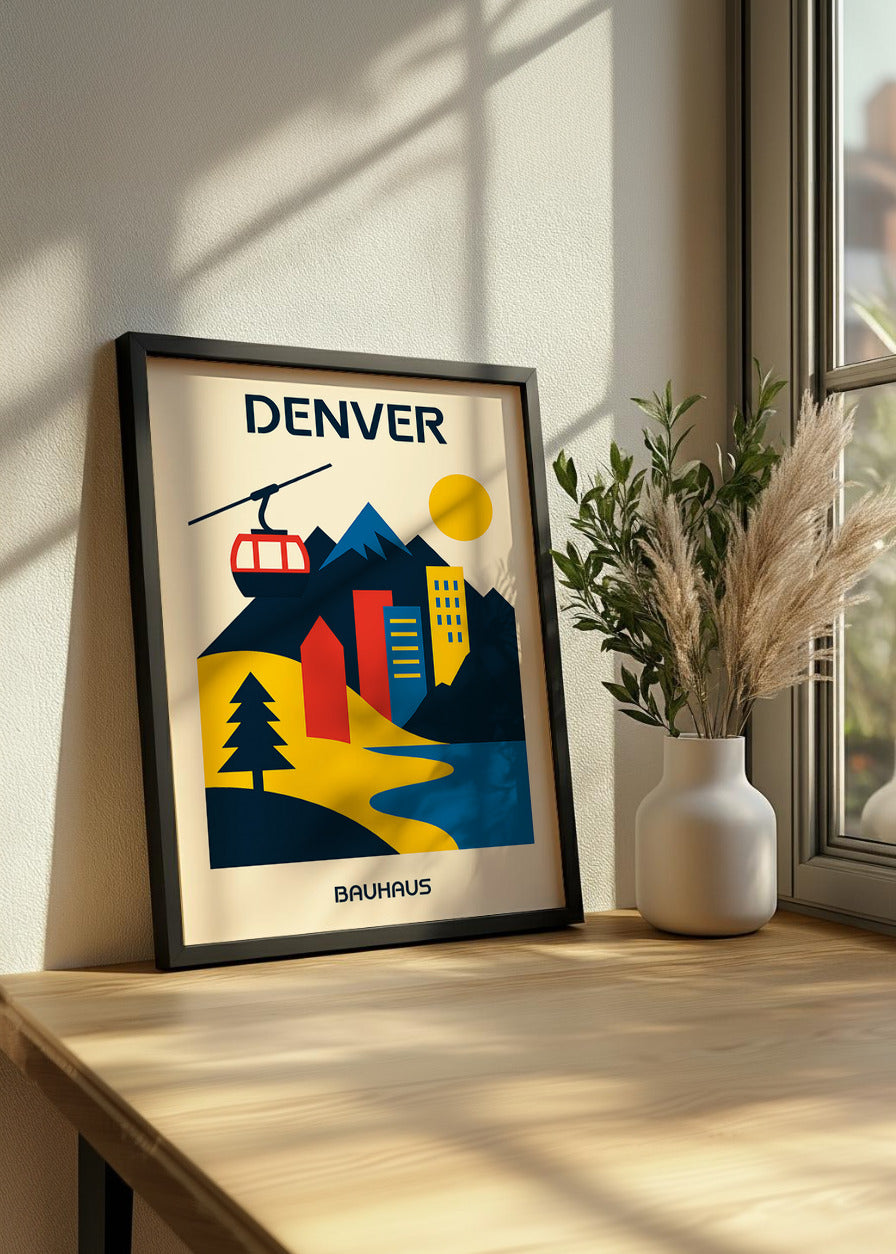 Cuadro Denver Poster Bauhaus