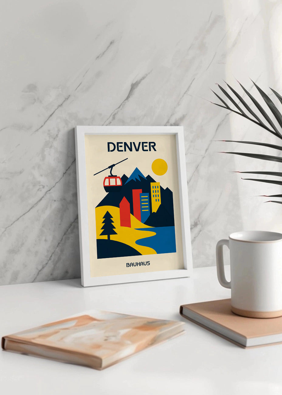 Cuadro Denver Poster Bauhaus