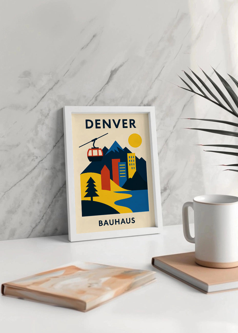 Cuadro Denver Poster Bauhaus